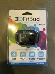 3D Fitbud Simple Step Counter Walking 3D Pedometer with Clip and Lanyard A420S