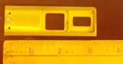 Strong Dual Aperture plate Part N. 5220357 for 35mm Projector New & Unused!