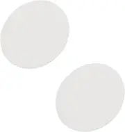 Anneome 2 Packs Filter Paper Laboratory Standard Water Filter Paper Cups Saucer Funnel Milk Filters Opal Filter Coffee Filters Paper Filter Cone Filters Oil Filter Paper Vacuum Kit White