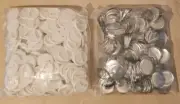 300 Pack of Button Maker Supplies 32mm/1.25" - DIY Badges Pins & Buttons NEW