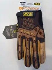 Mechanix Wear Durahide M-Pact Leather Protection Gloves Size XXL