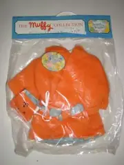 Vintage Muffy Collection Hoppy VanderHare Splish Splash Bathtime Orange Robe NWT