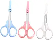 Beavorty Stainless Steel Beauty Scissors Set Nose Eyebrow Lash Professional Scissors for Home Salon Use