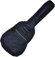 ifundom Guitar Backpack 41 Inch Acoustic Guitar Case Oxford Fabric Padded Gig Bag Solid Construction Scratch-Resistant Straps and Pockets