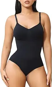 [Shapaday] Shapewear Bodysuit for Women Tummy Control Seamless Sculpting Body Shaper Tank Top