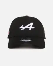 [New Era] New Era x Alpine F1 Visa Cards Essential 9forty A-frame Snapback Black - Size ONE ONE Black