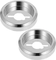 Levemolo Smooth Rotation Gas Stove Knob Cover Plate Plastic Knob Base for Kitchen Cooktop Stove Oven Elegant Design