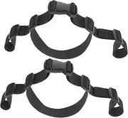MOBUTOFU 2 pcs Adjustable Replacement High Chair Straps for Pushchair Durable Safety Belt for Chair and Stroller Practical and Flexible Design Wide