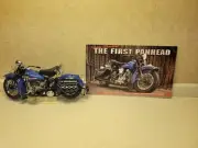 HARLEY-DAVIDSON 1948 PANHEAD - FRANKLIN MINT 1:10 MOTORCYCLE