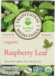 TRADITIONAL MEDICINALS Tea,OG1,Raspberry Leaf, 16 Bag