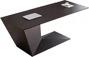Workstations Simple Modern Light Luxury Design Study Desk Villa Office Desk Pc Table Boss Desk Solid Wood Grain Office Desk(200 * 70 * 75cm)