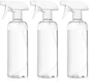 3 Pcs 500ml Spray Bottles, Empty Plant Mister Water Spray Bottles, Plastic