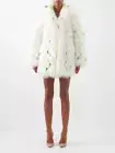 Saint Laurent Animal Free Lynx Coat