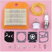 A Fuel F Line Hose Fit for S HS81 HS81R HS81RC HS81T HS86 HS86R HS86T Carburetor Repair Kit Grass Replace Part