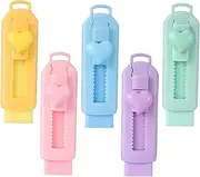 TEHAUX Pack Retractable Erasers for Students Slide Erasers Bulk Mini School Supplies Pencil Correction Tools