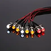 8 LED Light Kit White Red Yellow for 1/10 1/8 Traxxas Redcat RC4WD Tamiya RC Car