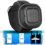 [TIDRADIO] Wireless Programmer for Baofeng Radio AR-5RM, UV-5R, UV-5G Plus, GM-15 Pro,APP & PC Programmable/Bluetooth PTT Button with MIC for TD-H3 Plus & 3rd Gen TD-H8 /for ODmaster APP Talking,3-in-1