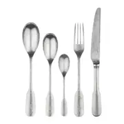 Charingworth Fiddle Vintage Table Fork, Knife, Teaspoon, Soup Spoon, Dessert Spoon x 60