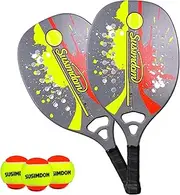 Beach Tennis Racket Carbon Fiber Grit surface Beach Tennis Racket
