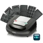 6 in 1 Sandwich Machine Bread Waffle Maker Donut Baking Cake Cooking Kitchen