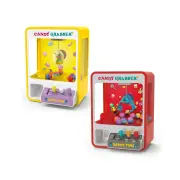 Mini Arcade Claw Machine with 8x Capsules