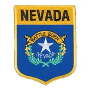 Nevada State Flag Shield Patch, United States of America Patches