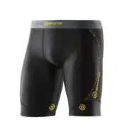 SUPER SALE | SKINS DNAMIC MENS COMPRESSION HALF TIGHTS - BLACK
