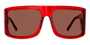 Linda Farrow THE ATTICO ANDRE ATTICO50 C5 Men's Sunglasses Red Size 65