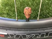 2 Zombie...Dead Zone Dave...Walking Dead... Valve Caps...Bicycle