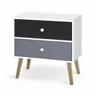 New Bedside Tables Drawers Side Table Nightstand Lamp Side Storage Cabinet