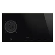 Smeg 90cm Dolce Stil Novo Induction Combi Cooktop with Gas Burner - Black