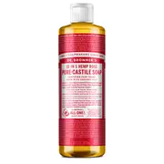 Dr Bronner's Pure Castile Liquid Soap Rose 473ml