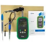 Tesla Gauss Meter with Axial Probe and Hall Probe Surface Magnetic Field Tester