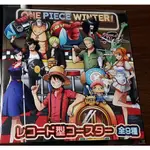 現貨 ONE PIECE 動畫20週年紀念特展 徽章 佛朗基 海賊王 航海王 四周年 東京鐵塔 限定 軟膠 唱片盤 杯墊