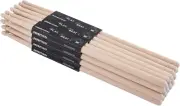 12 Pairs 5A Drumsticks, Classic Maple Wood Drum Sticks for Kids and Adults, Oval