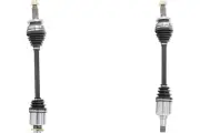 Front PAIR TrakMotive CV Axle Shaft for 2006-2010 Kia Sedona (35459)