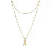 Alphabet Necklace Stack