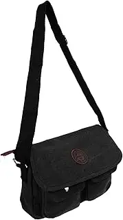 [LIFKOME] Shoulder Bags Man Bag for Men Crossbody Overnight Bags for Men Travel Bags for Men Crossbody Bag for Men Computer Bags for Laptops Cross Body Bag for Men Satchel Canvas Khaki