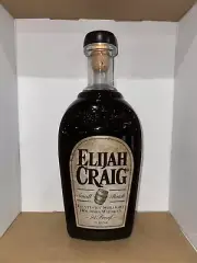 Elijah Craig Small Batch Bourbon Bottle Pre-fire Empty Display 17" 5 Qt Fillable