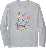 [Disney] Frozen - Olaf I am Moana! Long Sleeve T-Shirt