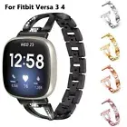 Stainless Steel Bracelet Strap For Fitbit Versa 4/3/Sense 2/Sense Band Diamond