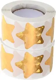 HOODANCOS 2 Rolls Decorative Seal Stickers of Household Label Stickers with Adhesive for Parties and DIY Projects with Lovely Patterns for Weddings and Anniversaries