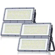 400W Stadium Lights, 200W LED Flood Lights Outdoor 2 Pack, 40000Lm 7000K Supe...