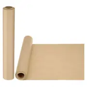 Wrapping Paper, 2 Pack 12"x315" Craft Paper Roll Kraft Packing Paper Brown