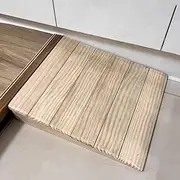 DIBAKO Wood Curb Ramp Kerb Ramps 3" 4" 5" 6" High, Portable Lightweight Threshold Ramp, Driveway Ramp Wheelchair Ramps for Motorcycle Scooter, Bike, Pets (Size : 31 * 30 * 8cm)