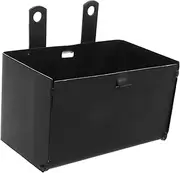 SEWOART Motorcycle Battery Box Batteries Battery Carrier Mount Battery Storage Container Battery Holder Accessory Motorcycle Battery Compartment Battery Compartment Case Black Metal