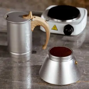 ZPPSN摩卡壺意式煮咖啡壺加熱爐套裝家用小型咖啡器具戶外便攜式