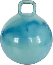 Kids Jumping Ball, Kids Bounce Ball | Colorful Kids Bouncy Jumping Ball,Inflatable Elastic Bouncy Ball with Handle for Home Garden
