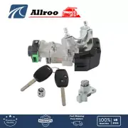 For 07-11 CRV Ignition Door Lock Cylinder Switch Assembly Set 2 Remote Keys New!