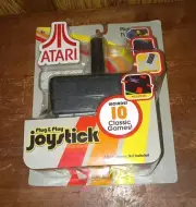 ATARI 2600 Plug & Play Joystick 10 Game System Includes Batteries 2017 NEW!